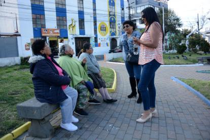 La Plaza Vacas Galindo fue recuperada para que vuelva a ser un punto de encuentro entre habitantes de todas las edades.