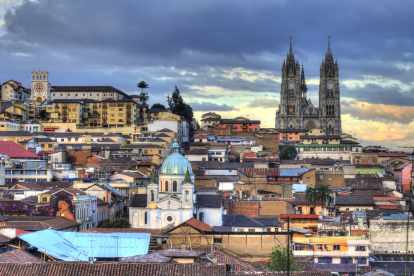 Quito, capital de Ecuador.