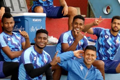 Los refuerzos de El Nacional han entrenado con normalidad en espera de su inscripción.