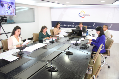 El presidente de la Judicatura, Álvaro Román, instó a que se siga con la depuración.