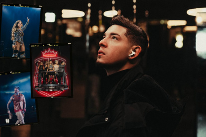 Edwin Rodríguez, fotógrafo del Soy Rebelde Tour.