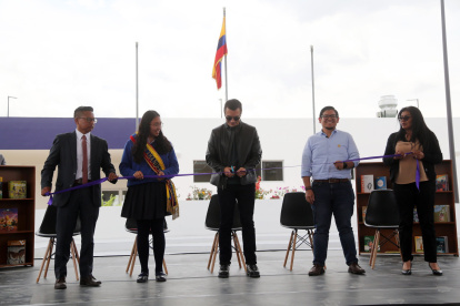 La Unidad Educativa Isabel Robalino fue inaugurada este miércoles 20 de marzo