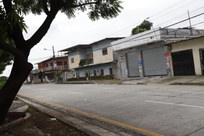 En este sector de la Juan Montalvo se registró un secuestro.