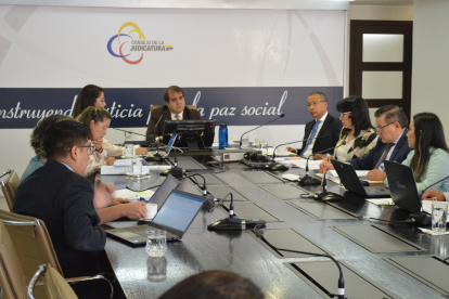 El pleno de la Judicatura aprobó la resolución de manera unánime.