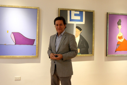 El artista no sabe cuándo será su próxima exposición, tal vez en unos diez años, dice.