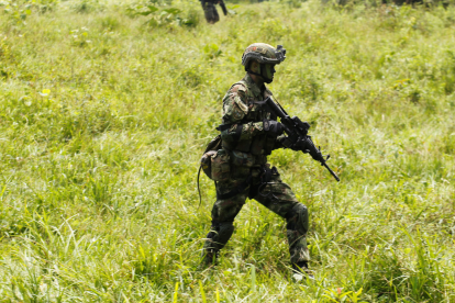 Referencial. Las Fuerzas Armadas y el Ejército Ecuatoriano lamentaron el fallecimiento del uniformado.