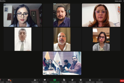 Los miembros del Consejo de Administración Legislativa (CAL) se reunieron de manera telemática.