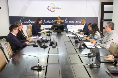 El Pleno de la Judicatura realizó los nombramientos de los conjueces temporales, de forma unánime.