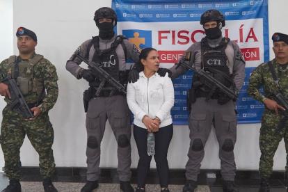 La ciudadana Amparo Burbano fue detenida por agentes colombianos.