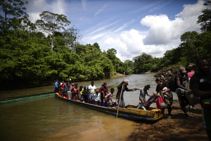 Cientos de migrantes se han aventurado por esta selva en lo que va del 2024.