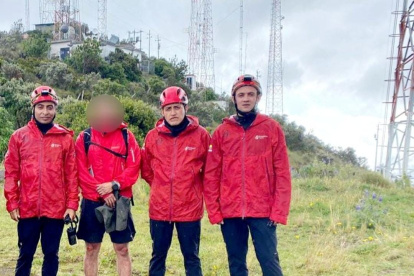 El excursionista se encontraba en condiciones generales de salud óptimas.