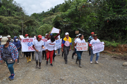 Las comunidades se han venido manifestando