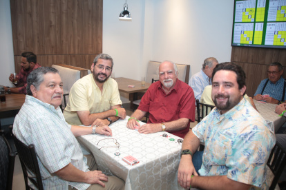 Franklin Contreras, Diego Velásquez, Pepe Centeno y Marco Suárez