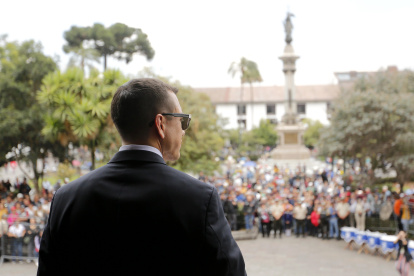 El presidente de la República, Daniel Noboa.
