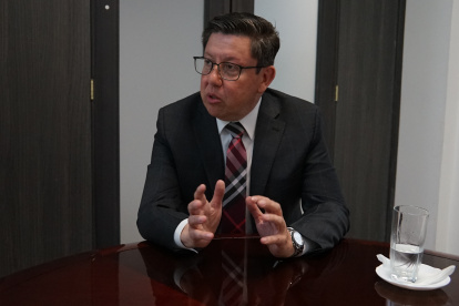 Rafael Oyarte asumió en junio de 2023 la defensa de Pablo Muentes en su juicio contra el Banco del Pacífico.