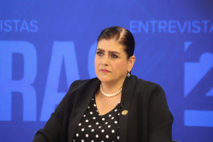 Datos. En una entrevista televisada la ministra de Gobierno y del Interior, Mónica Palencia señaló reducción de ciertos delitos en Ecuador.