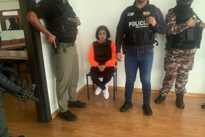 La Corte Nacional de Justicia recepta el testimonio anticipado de Mayra Salazar y otros procesados en el caos Metástasis.