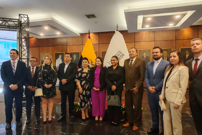 Diana Velasco, titular de la Dirección Nacional de Registros Públicos (Dinarp), presentó su rendición de cuentas en la Asamblea Nacional.