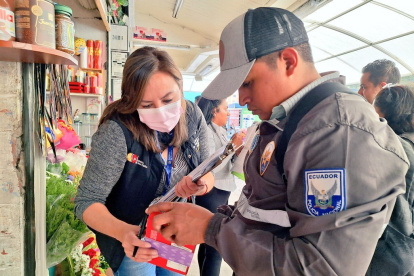 Operativo. Uno de los controles que Arcsa ha realizado en el país.