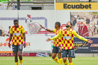 Jeison Medina es el hombre gol de Aucas, lleva cinco.