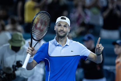 Con solo haber pasado a la final de Miami, el búlgaro Grigor Dimitrov ascenderá este lunes ya al Top 10 de la ATP.