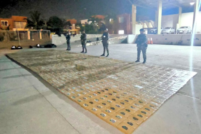 La Policía Nacional realizó el operativo