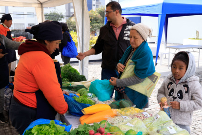 Referencia. Productores y emprendedores de Guayllabamba podrán mostrar sus productos en la feria agroecológica