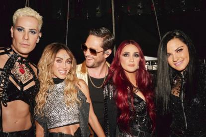 RBD en su última fecha del Soy Rebelde Tour.