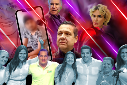 Los rostros de políticos que han trascendido por investigaciones de la Fiscalía o por gestiones relacionadas con escándalos.