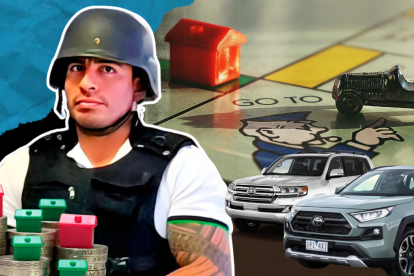 Bienes relacionados con Daniel Salcedo.