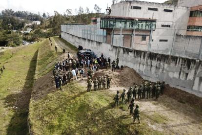 en la cárcel de Turi se cerró un túnel que conectaba una de las garitas de control con el exterior.