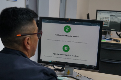 Para agendar una cita a través de la página web toma cinco minutos.