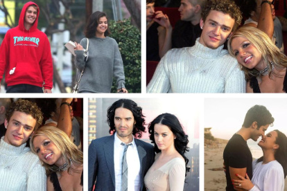 Cinco de las parejas más famosas.