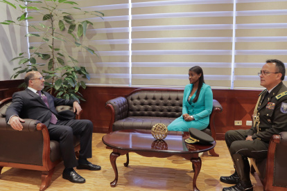 La fiscal tuvo una reunión protocolar con Kronfle el 27 de marzo.