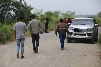 Agentes de la Dinased llegaron hasta el lugar.