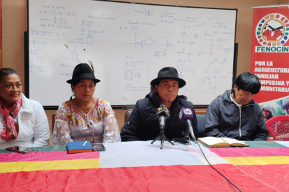 La organización social manifestó que impulsarán el No en la consulta popular en los territorios.