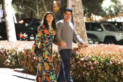 Andrew Garfield y Kate Tomas juntos en Malibú