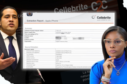 Empresa que verificó supuestos chats entre Aleaga y la fiscal es tachada de espía.