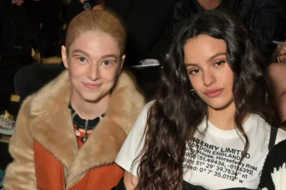 Rosalia y Hunter Schafer.