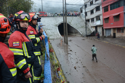 Aluvión en La Gasca 2024