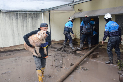Rescate de mascotas y personas atrapadas