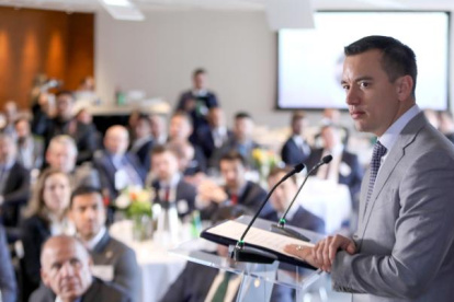 En un programa dado en Manabí sobre la migración circular, se refirió a los hechos dados en el país.