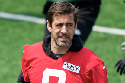 Aaron Rodgers estuvo lesionado gran parte de la temporada 2023