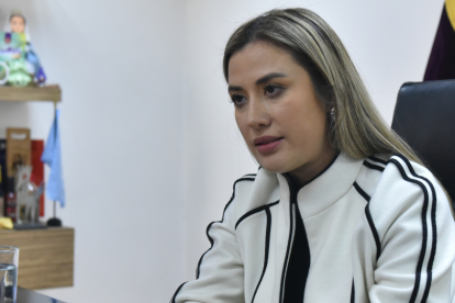 Nicole Bonifaz, presidenta del Cpccs.