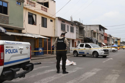 La víctima quedó tirada en la calzada