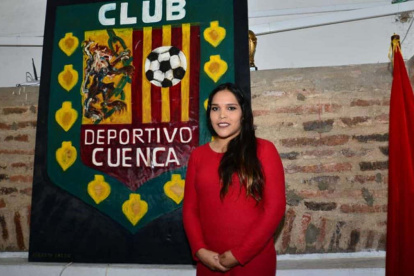 La presidenta del Deportivo Cuenca Nataly Villavicencio respondió a Melo y Mancinelli