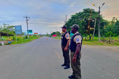 La Policía Nacional busca a los responsables de la masacre en Joya de los Sachas.