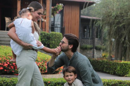 El ministro de Turismo también tiene días libres y los prefiere pasar siempre en familia