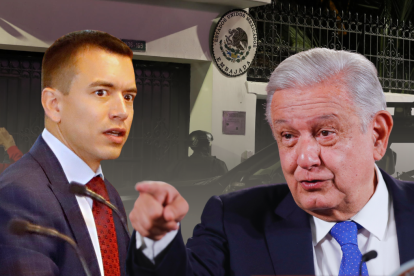 Tensión entre Ecuador y México.