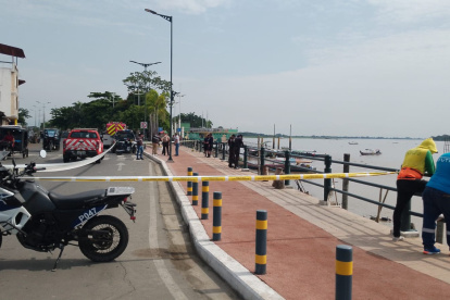 Cerca del malecón de Samborondón, en el río Vinces, fue hallado el cuerpo.